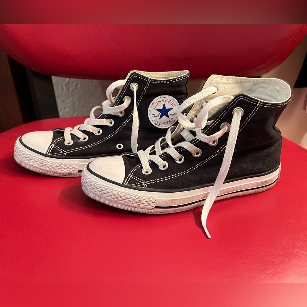 Black Hightop Converse